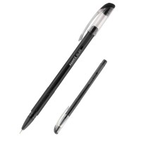 Ручка масляна 0.7мм чорна, Axent Glide AB1052-01-A