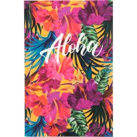 Книга записна Neon Tropics  80 аркушів клітинка тверда обкладинка