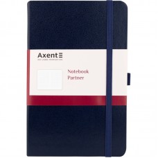 Книга записна Partner, 125*195, 96арк, кліт, синя