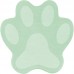 Блок паперу з клейким шаром Paw зелена, 70x70мм,50 арк. 
