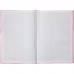 Книга записна А4, 96 арк., кл., Pastelini, рожева