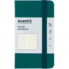 Книга записна Partner, 95*140, 96арк, кліт, малахітова