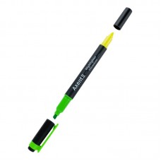 Маркер Highlighter Dual 2534-A, 2-4 мм клиноп. зелений+жовт. Маркер Highlighter Dual 2534-A, 2-4 мм клиноп. зелений+жовт.