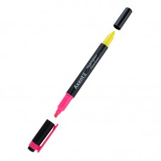 Маркер Highlighter Dual 2534-A, 2-4 мм клиноп. рожевий+жовт Маркер Highlighter Dual 2534-A, 2-4 мм клиноп. рожевий+жовт