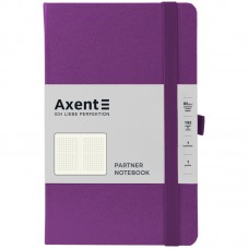 Книга записна Partner, 125*195, 96арк, кліт, пурпурна