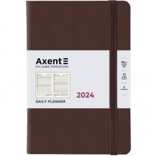 Щоденник 2024 Partner Soft Diamond, 145*210, коричневий