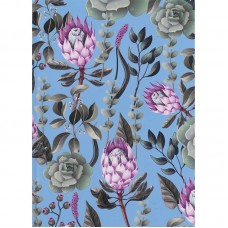 Книга записна тверда обкл. А5, 96 арк., кліт., Bloom,блакит.