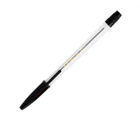 Ручка кулькова 0,7мм чорна, BUROMAX CLASSIC BM.8117-02