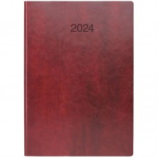 Щоденник 2024 Стандарт Flex слп/т бордовий
