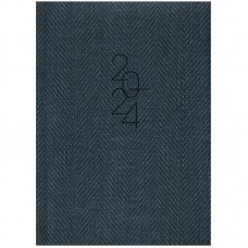 Щоденник 2024 кишеньковий Tweed сірий