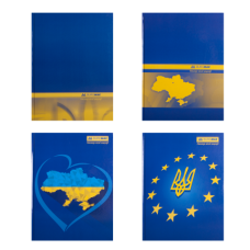 Книга канцелярська UKRAINE А4 асорті 