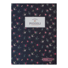 Записна книжка PICCOLI, А5, 80 арк., клітинка, інтегральна обкладинка, темно-синя