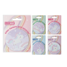 Блок для нотаток MAGIC UNICORN, з кл.шаром, діам. 70 мм, 30 арк