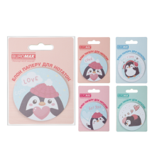 Блок для нотаток PENGUIN, з кл.шаром, діам. 70 мм, 30 арк