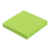 Блок для нотаток NEON, 75х75мм, 100арк., салатовий