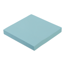Блок для нотаток PASTEL, 75х75мм, 100арк., блакитний
