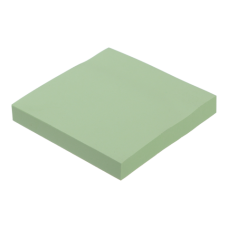 Блок для нотаток PASTEL, 75х75мм, 100арк., салатовий