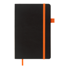 Книга записна CONCEPT 125*195, 96 арк., клітинка, обкл. штучна шкіра, помаранчевий