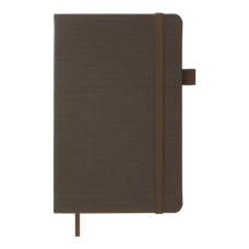 Книга записна TWEED 125*195, 96 арк., линия, обкл. штучна шкіра, сірий