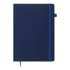 Книга записна PRIMO 190*250, 96 арк., клітинка, обкл. штучна шкіра, синій