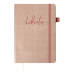 Блокнот діловий LIBRETA А5, 96л, чистий, обкладинка штучна шкіра, бежевий