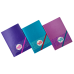 Блокнот діловий LOLLIPOP, L2U, А5, 96 арк., клітинка, бірюзовий, шт.шкіра