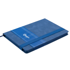 Блокнот діловий SMARTI, L2U, А5, 96 арк., клітинка, синій, шт.шкіра