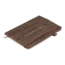 Блокнот діловий WOOD А5, 96л, клітинка, обкладинка штучна шкіра, бежевий