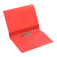 Папка пластикова з боковим притиском, JOBMAX, A4 , червона