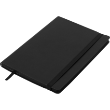 Блокнот діловий BRIEF, L2U, А5, 96 арк., лінія, чорний, шт.шкіра