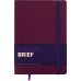 Блокнот діловий BRIEF, L2U, А5, 96 арк., лінія, марсала, шт.шкіра