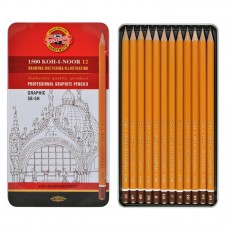 Олівці графітні 1500 Graphic, 5В-5Н, 12 шт. Олівці графітні 1500 Graphic, 5В-5Н, 12 шт.