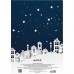 Картон білий односторонній  А4 (10арк), папка, Kite