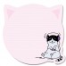 Блок паперу з клейким шаром, 70х70мм, 50арк. Cat music