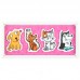 Закладки пластикові 4x20 шт, 35х50 мм, Pets