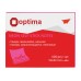 Стікери Optima, 40х50, малинові неон, 100 арк.