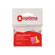 Стікери-закладки Optima, 50x15, 5 кольорів,500 шт.