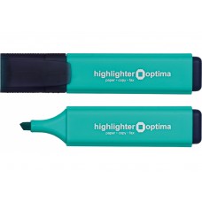 Маркер текстовиділювач OPTIMA 1-4 мм, бірюзовий Маркер текстовиділювач OPTIMA 1-4 мм, бірюзовий