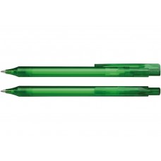 Ручка кулькова SCHNEIDER ESSENTIAL корпус прозорий зелений, пише синім
