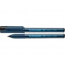 Маркер перманентний (спиртовий) для CD, DVD SCHNEIDER MAXX 244 0,7 мм, чорний
