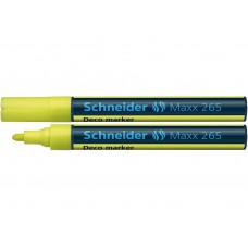 Маркер крейдовий SCHNEIDER MAXX 265 2-3 мм, жовтий