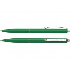 Ручка кулькова автомат. Schneider К15 корпус зелений, пише синім
